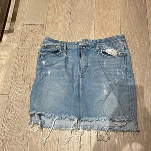 Jean skirt!